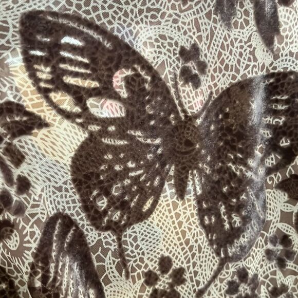 CITRON SANTA MONICA COLLECTION SILK BLEND BUTTERFLY KIMONO SIZE S‎ - Picture 6 of 6